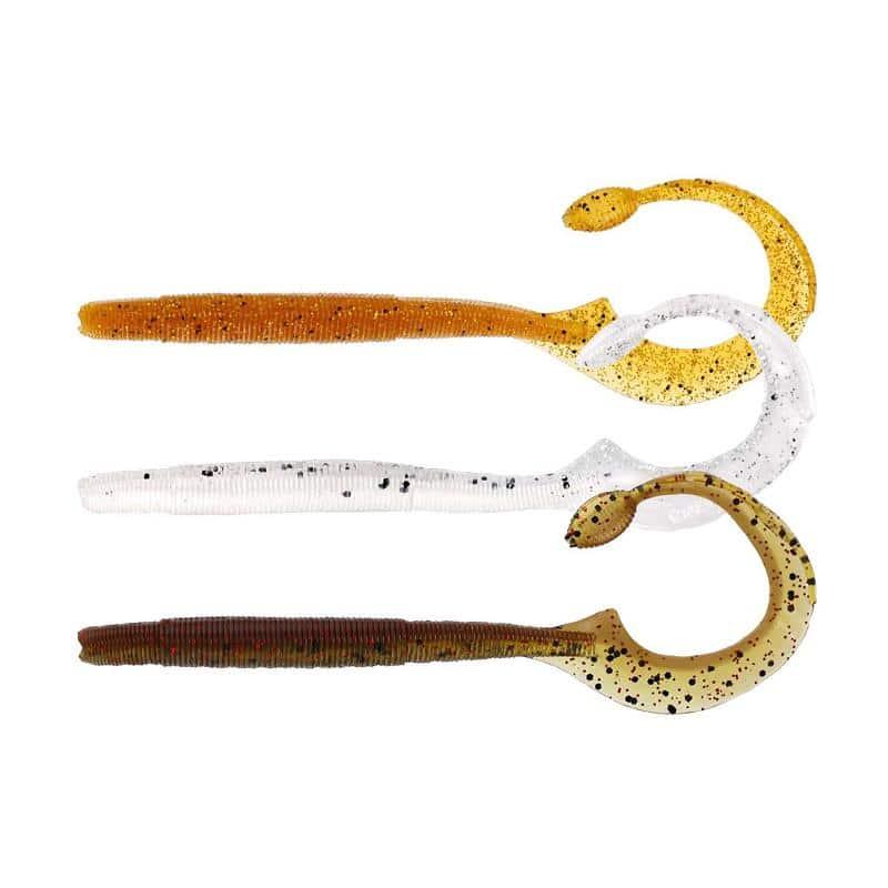 Westin Ned Worm Curl 12cm 3g Clear Water Mix 7 5pcs från Westin