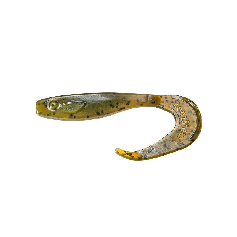 RenzStein Renz Tail Finesse Green Pumpkin 7cm, 3g - 8-pack från Renz-Stein