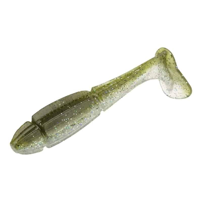 13 Fishing Churro Paddle Tail Swimbait, 11cm, 10g - Glitter Bomb - 6pcs