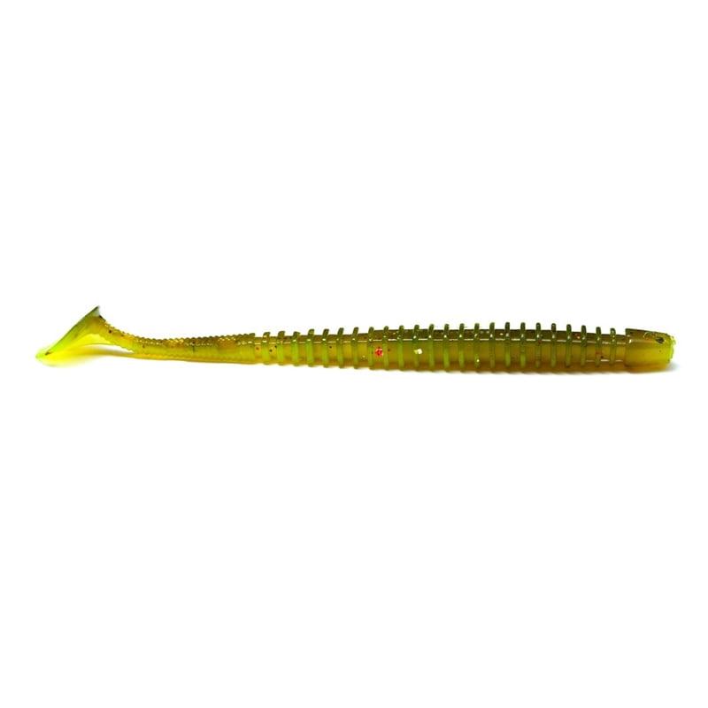 M-WAR Eddie Spaghetti Pumpkin/Chartreuse 10cm - 10-pack från M-WAR