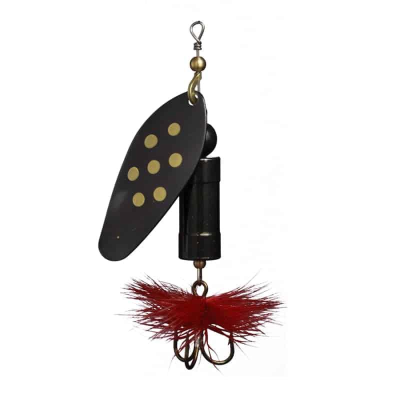 Myran Tuna-Lax Spinnare 25g Hel Svart från Myran