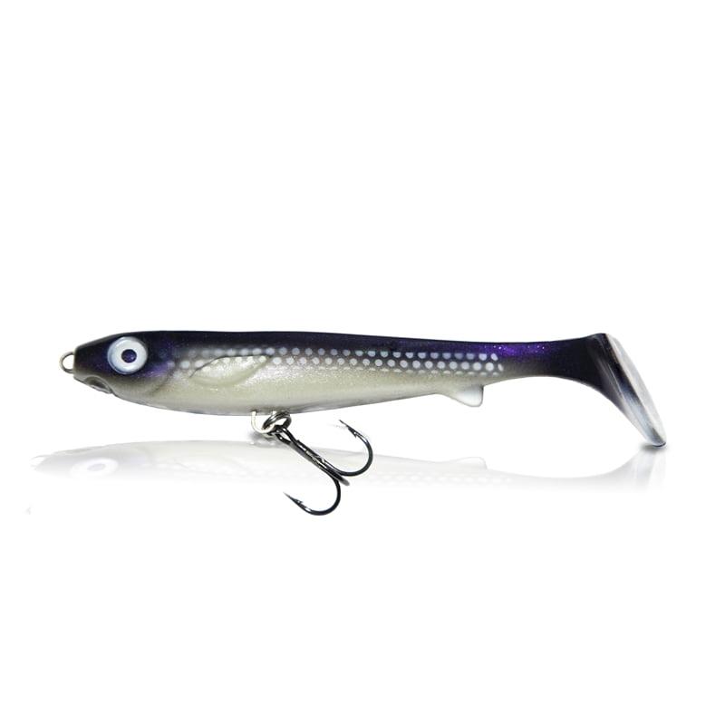 EJ Lures Flatnose Shad Jr Coregonus med Stinger 15cm - 2-pack