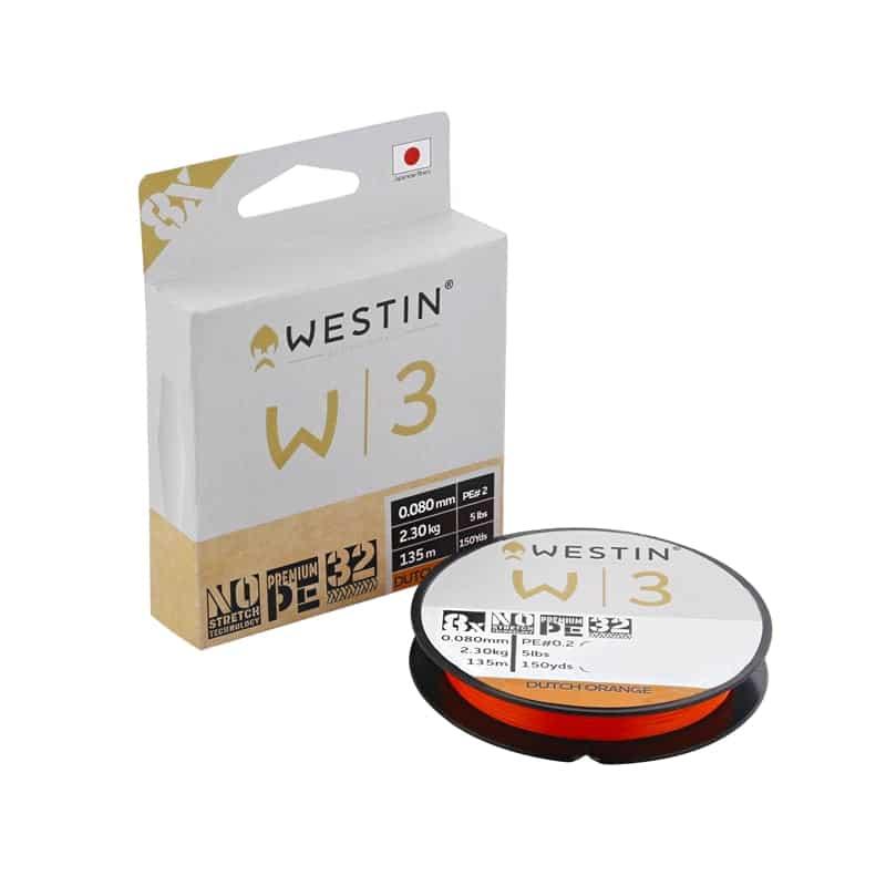 Westin W3 8 Braid Dutch Orange 300m 0,45mm 41,1kg från Westin
