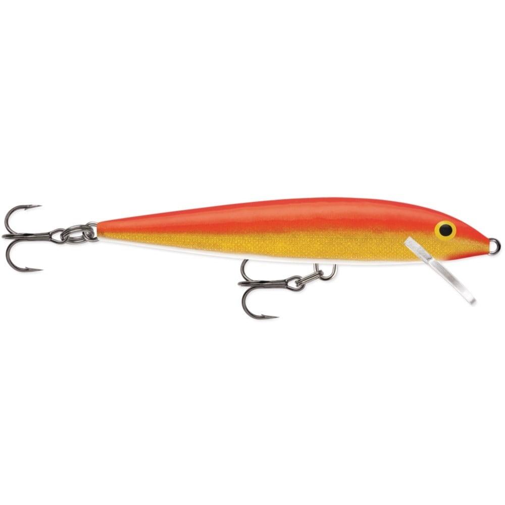 Rapala Original Floater 9cm - Gold Flourescent Red från Rapala
