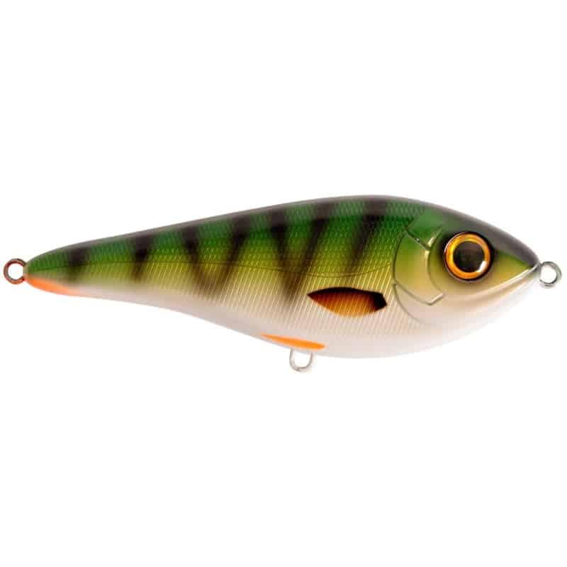 Strike Pro Buster Swim - Slow Sink - 13cm - 65g - Yellow Perch från Strike Pro