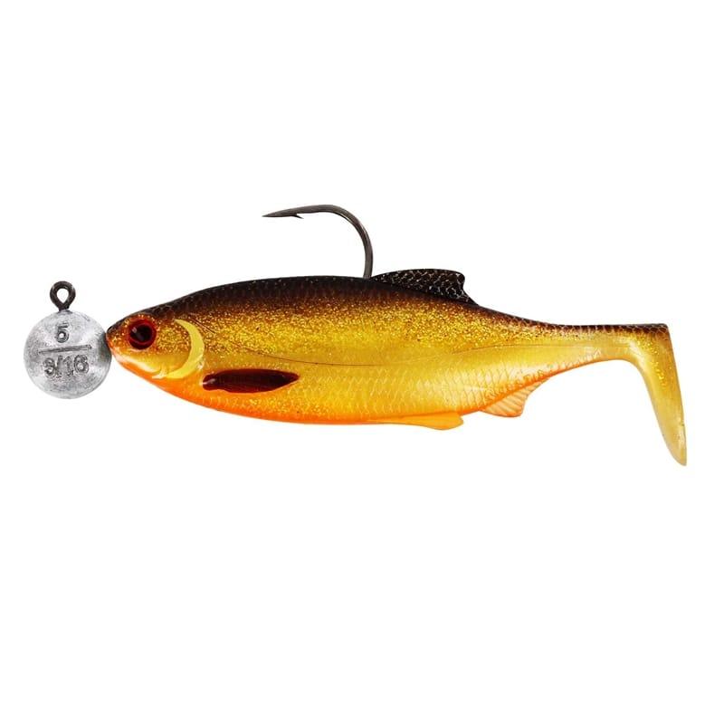Westin Ricky The Roach 10cm R 'N R 10g #6/0 Gold Rush 1pcs