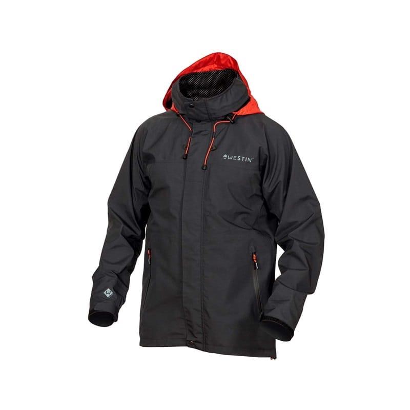 Westin W6 Rain Jacket L Steel Black från Westin