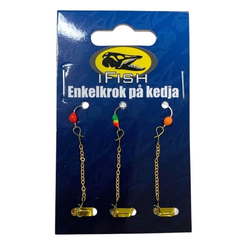IFISH Enkelkrok På Kedja 3-pack från IFISH