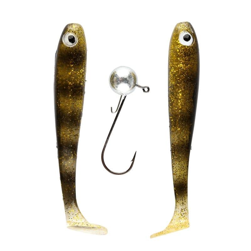 IFISH The Demon Shad 10cm - 2-pack inkl. Jiggskalle - SPDR från IFISH