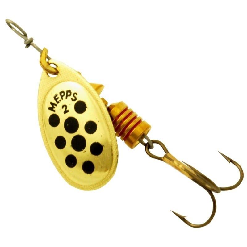 Mepps Aglia Prickig 3 6,5g Guld/Svart från Mepps