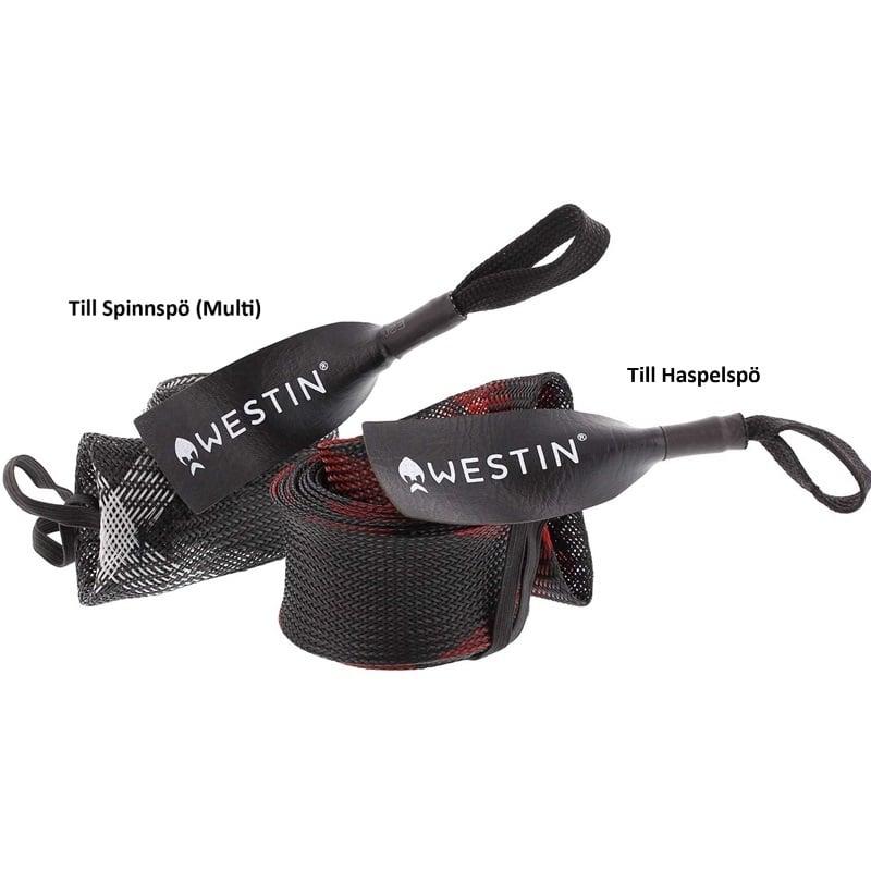 Westin Spöskydd (Multi) Delat Upp Till 8'6"/255cm Svart/Silver 3cm x 80cm från Westin