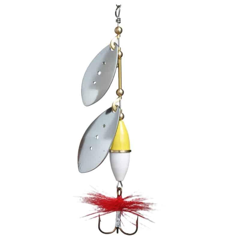 Myran Wipp Spinnare Dubbel M 9g Silver från Myran