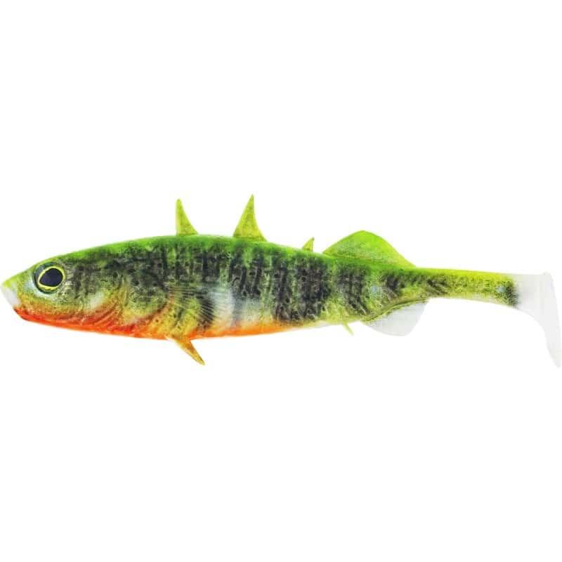 Westin Stanley The Stickleback Shadtail 7,5cm 4g Chartreuse Stickleback 3pcs