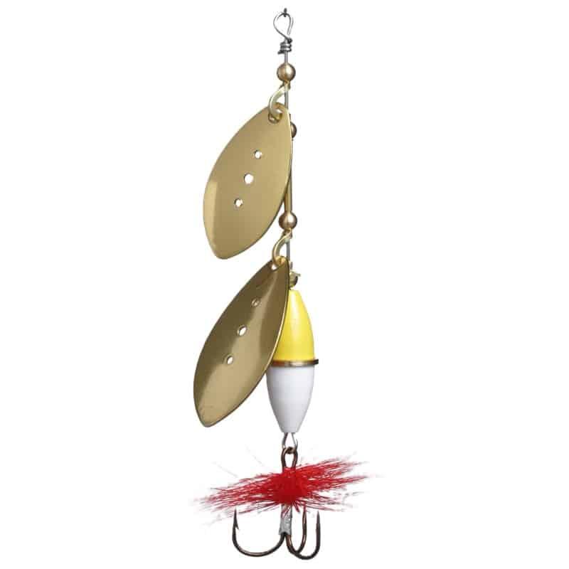Myran Wipp Spinnare Dubbel L 12g Guld från Myran