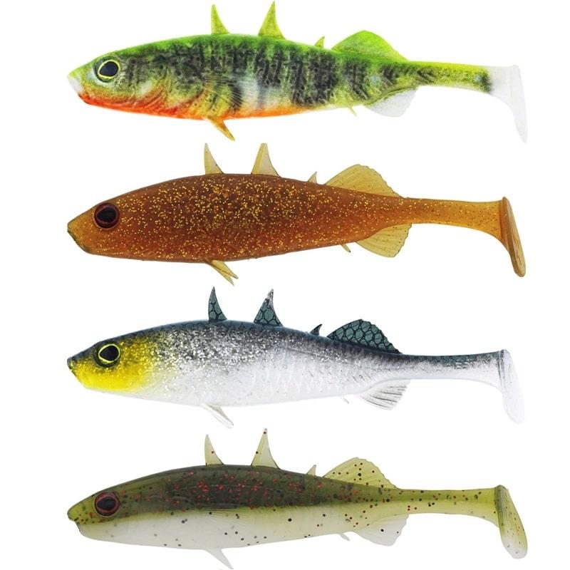 Westin Stanley The Stickleback Shadtail 5,5cm 1,5g Dark Water Mix 9 4pcs från Westin