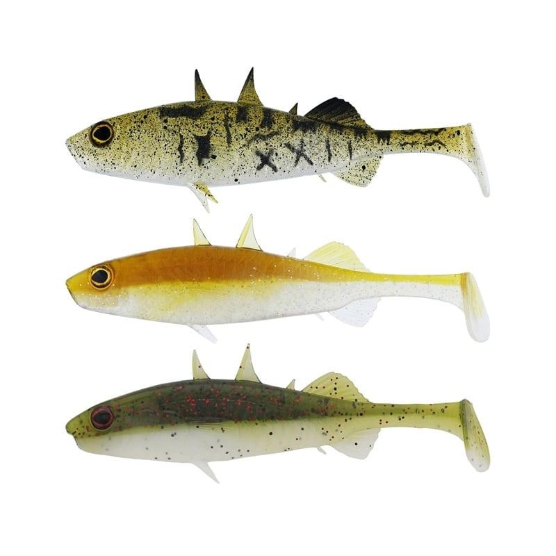 Westin Stanley The Stickleback Shadtail 9cm 7g Clear Water Mix 10 3pcs från Westin