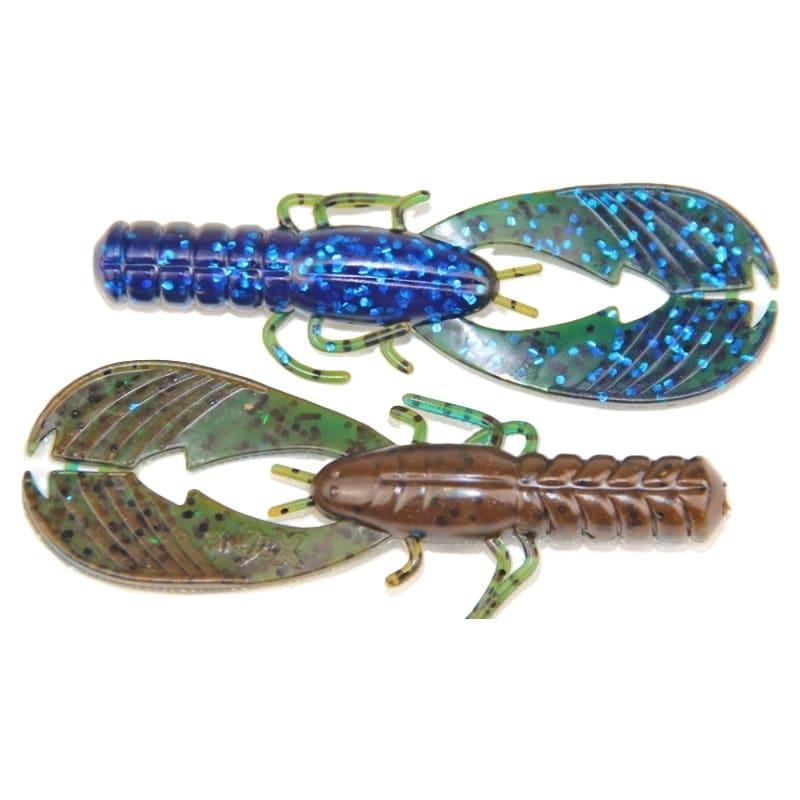 X Zone Muscle Back Finesse Craw 8,3cm, Okeechobee Craw 8,3cm 8-pack