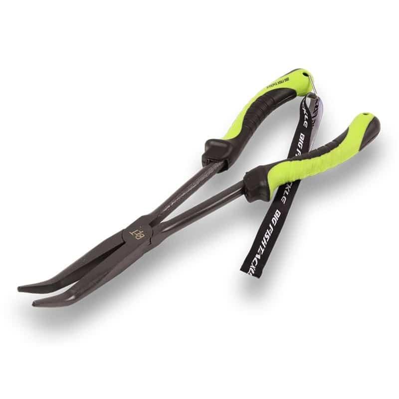 BFT Long Nose Pliers - 28cm - Bent - Teflon Coated från BFT