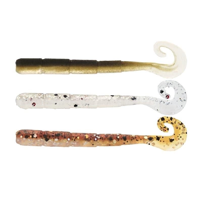 Westin Ned Worm Curltail 5cm 0,5g Floating Clear Water Mix 23 6pcs från Westin