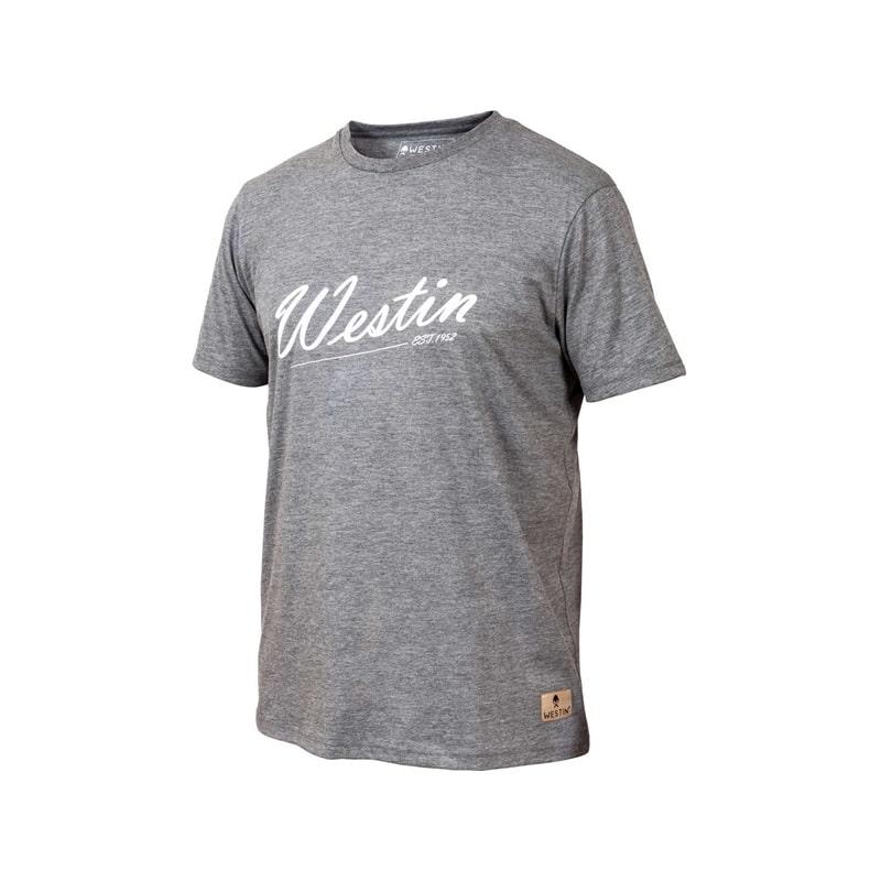 Westin Old School T-Shirt XXL Grey Melange