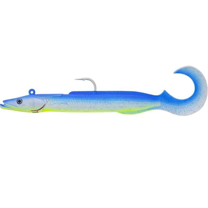 Westin Sandy Andy Curltail Jig 150g 23cm Electric Lagoon #9/0 1+2pcs