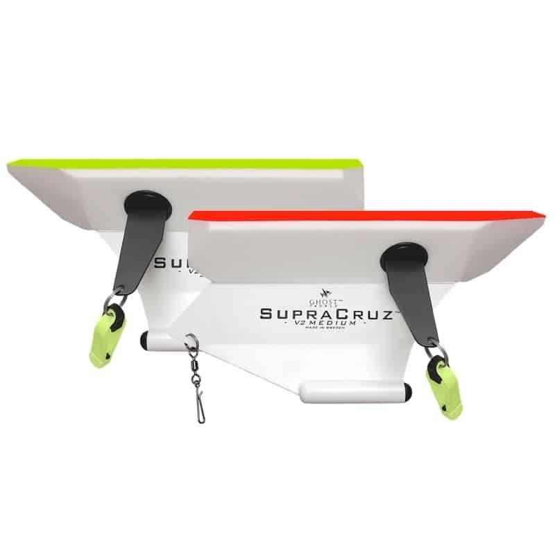 Ghost SupraCruz V2 Paravan Medium Röd/Grön - Par från Ghost Tackle