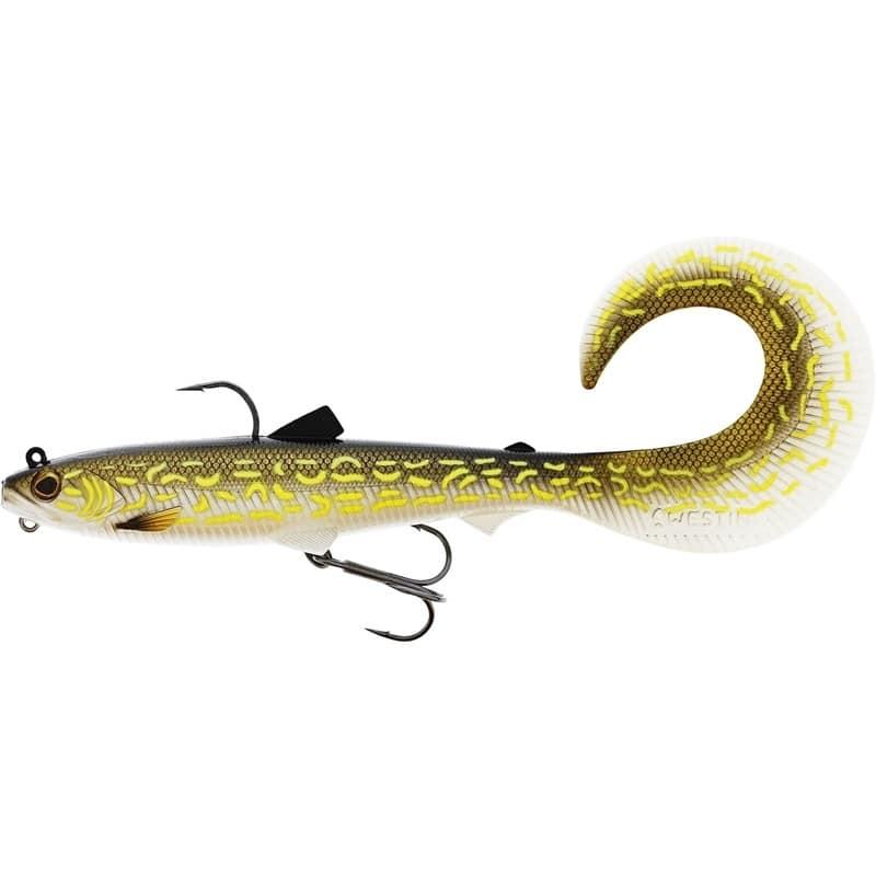 Westin Bullteez Curltail R2F 16cm 35g Sinking Natural Pike 1pcs från Westin