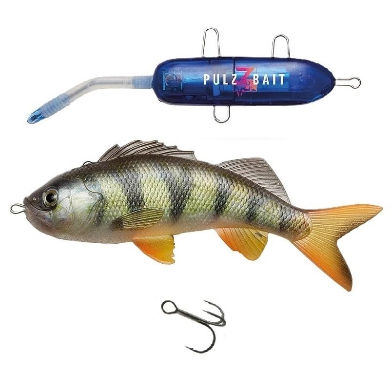 Pulz Bait Starter Kit Perch 15cm - Perch + Laddpaket från Pulz Bait