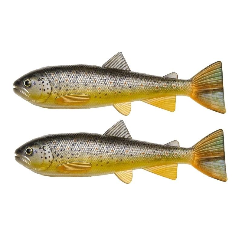 Pulz Bait Skinz Trout 15cm 2-pack - Brown Trout