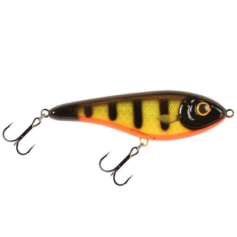 Strike Pro Buster Jerk - Shallow - 15cm - 66g - Black Okiboji Perch