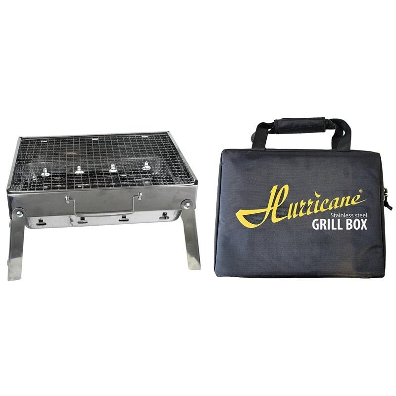 Hurricane Grill Box Stainless Steel 39x30x8cm från Hurricane
