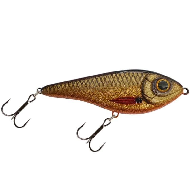 Strike Pro Buster Swim JR - Slow Sink - 10,5cm - 40g - Golden Roach från Strike Pro
