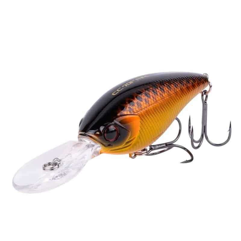 Shimano Lure Yasei Cover Crank F DR 70mm 3m+ Orange Gold