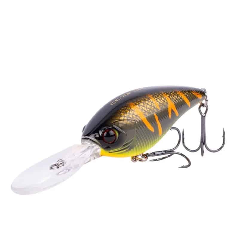 Shimano Lure Yasei Cover Crank F DR 70mm 3m+ Green Tiger