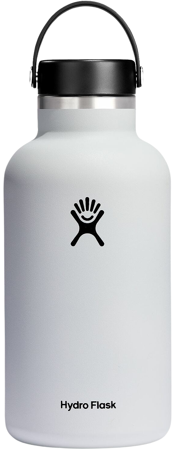 Hydro Flask Wide Flex 64 oz (1900 ml) White