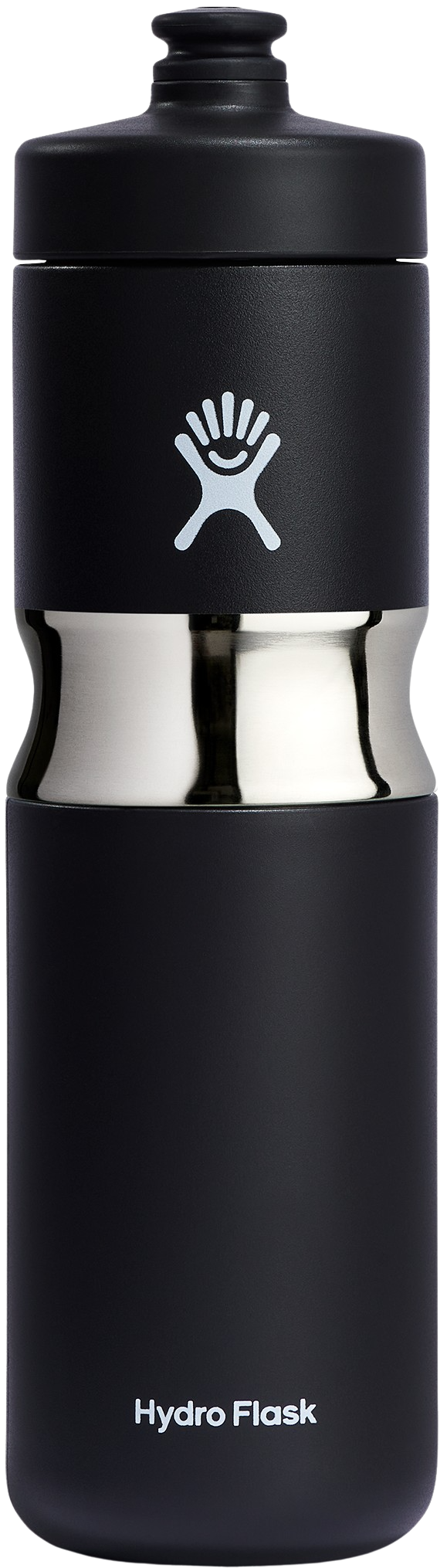Hydro Flask Wide Insulated Sport Bottle 20oz (591ml) Black