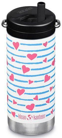 Klean Kanteen TKWide 355ml with Wide Twist Cap Heart Stripe från Klean Kanteen