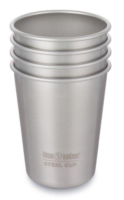 Klean Kanteen Steel Cup 296 ml 4-pack Brushed Stainless från Klean Kanteen