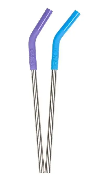 Klean Kanteen Straw 2 Pack - 8mm Multicolor