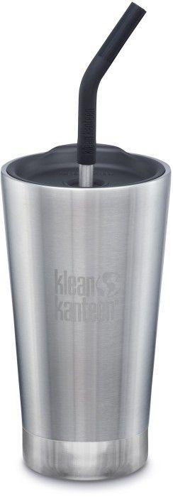 Klean Kanteen Insulated Tumbler 473ml with Straw Lid Brushed Stainless från Klean Kanteen