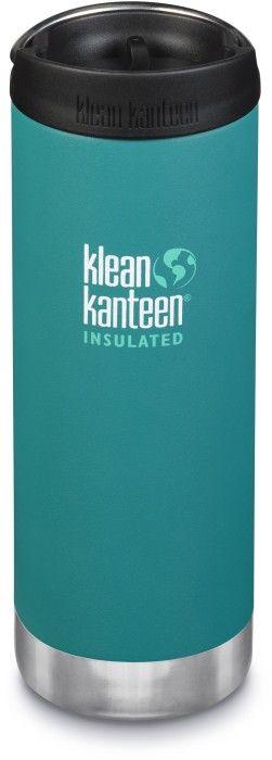 Klean Kanteen TKWide 473ml with Wide Café Cap Emerald Bay från Klean Kanteen