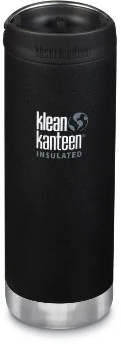 Klean Kanteen TKWide 473ml with Wide Café Cap Shale Black