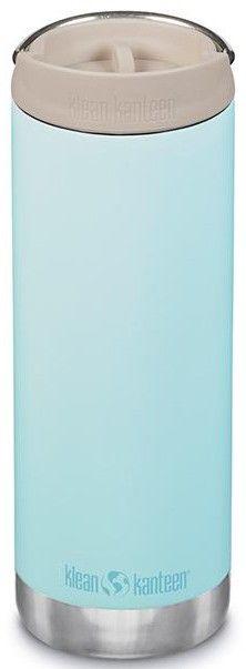 Klean Kanteen TKWide 473ml with Wide Café Cap Blue Tint från Klean Kanteen