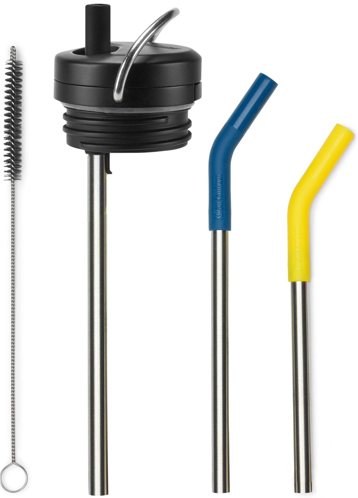 Klean Kanteen Twist Cap w/ Straw Kit Black