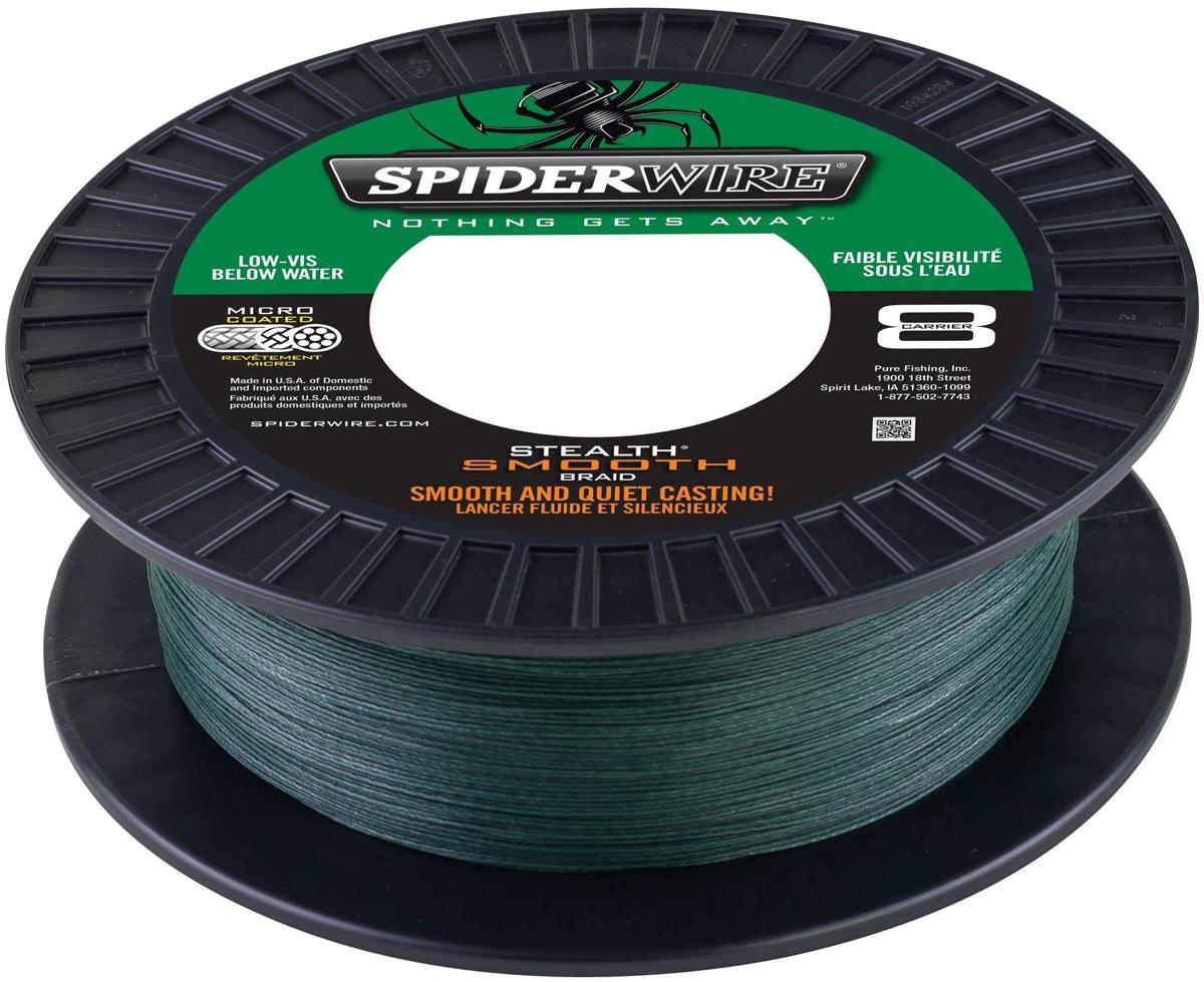 SpiderWire Stealth Smooth 12 Mörkgrön 150m från SpiderWire