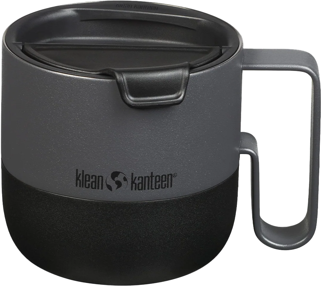 Klean Kanteen Rise Mug 414 ml (Flip Lid) Asphalt