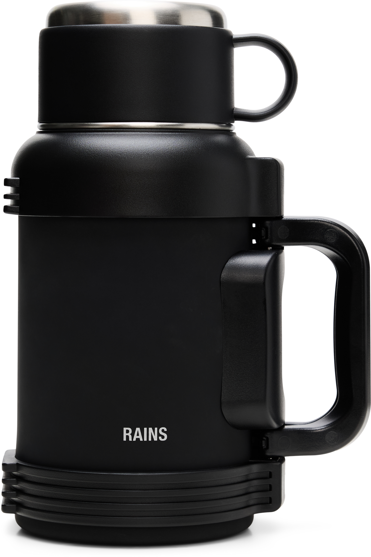 Rains Stainless Steel Tumbler Vacuum Flask 1300ml Black