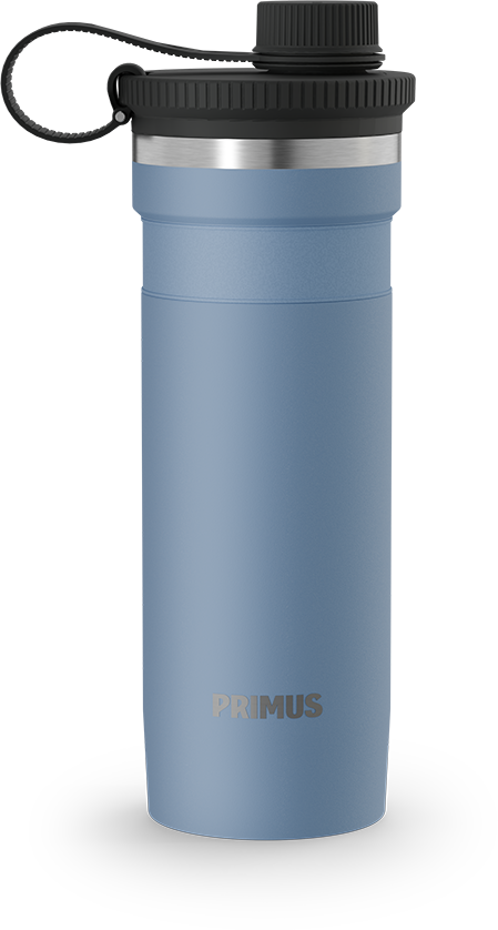 Primus Mika Wide Insulated Bottle 0.5 L Drink Cap Glacier Blue
