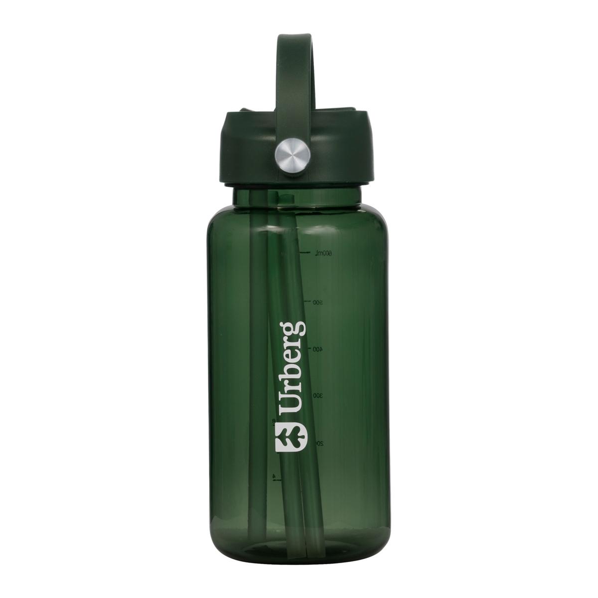 Urberg Tritan Flip Straw 600ml Kombu Green