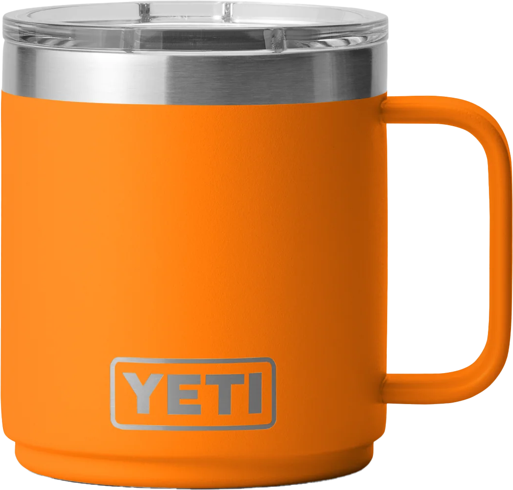 Yeti Rambler 10oz (295ml) Stackable Mug with DuraSip Ceramic Lining King Crab